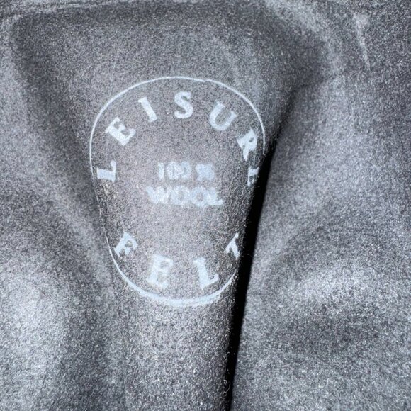 Vintage Western Express Cowboy Hat Wool Black Large USA - Picture 4 of 6